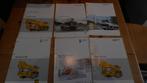6x DEMAG MANNESMANN kranen folders brochures technisch, Ophalen of Verzenden, Gelezen, Overige merken