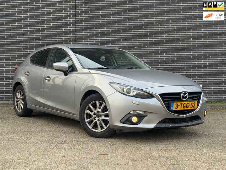 Mazda 3 2.2D TS+ Navi, Stoelverwarming!, Auto's, Mazda, Bedrijf, Te koop, ABS, Airbags, Airconditioning, Bluetooth, Boordcomputer