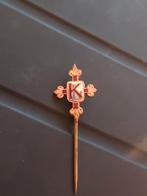 Militaria? Speld met de Letters KL, Ophalen of Verzenden, Landmacht, Nederland, Embleem of Badge