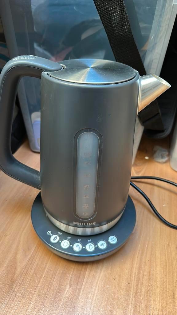 Philips waterkoker HD9384, Witgoed en Apparatuur, Waterkokers, Zo goed als nieuw, 1 tot 2 liter, Ophalen of Verzenden