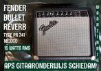 NETTE FENDER BULLET REVERB GUITAR AMP 15WT MEXICO, Ophalen of Verzenden, Nieuw, Gitaar, Minder dan 50 watt