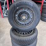 ❄️ 14 inch stalen velgen + Dunlop winterbanden Volkswagen Up, 14 inch, Gebruikt, Banden en Velgen, VAG