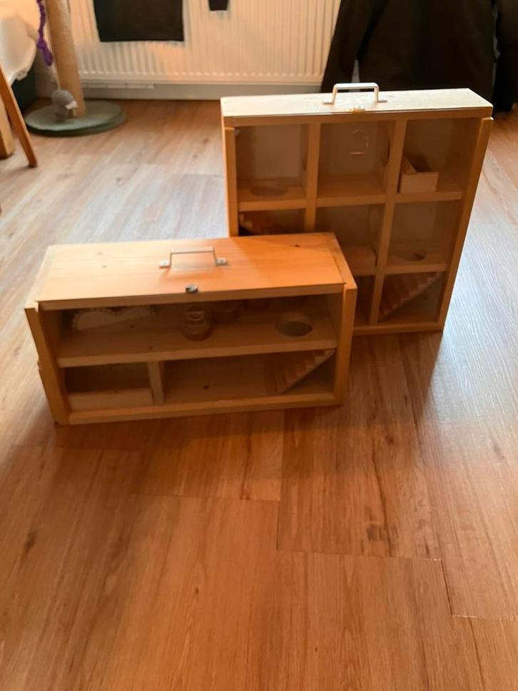 Hamsterdoolhof, Dieren en Toebehoren, Knaagdieren en Konijnen | Hokken en Kooien, Zo goed als nieuw, Overige typen, Minder dan 60 cm