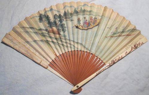 Antieke Japanse waaier, Antiek en Kunst, Antiek | Kleding en Accessoires, Ophalen of Verzenden