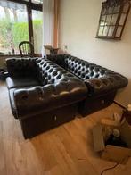 Chesterfield 2 en 3 zits, Huis en Inrichting, Banken | Sofa's en Chaises Longues, Ophalen, Zo goed als nieuw, 75 tot 100 cm