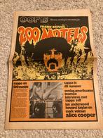 Muziekkrant OOR 1971 ZAPPA Mothers Of Invention ALICE COOPER, Boeken, Ophalen of Verzenden, Muziek, Film of Tv