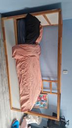 Kura omkeerbaar bed ikea, Kinderen en Baby's, Kinderkamer | Bedden, Ophalen, 85 tot 100 cm, Gebruikt, Matras