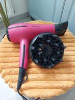 Knalroze Haardroger met Brush, Ophalen of Verzenden, Zo goed als nieuw, Haarverzorging