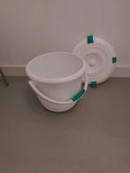 Totsbots luieremmer en wasnetje, Ophalen