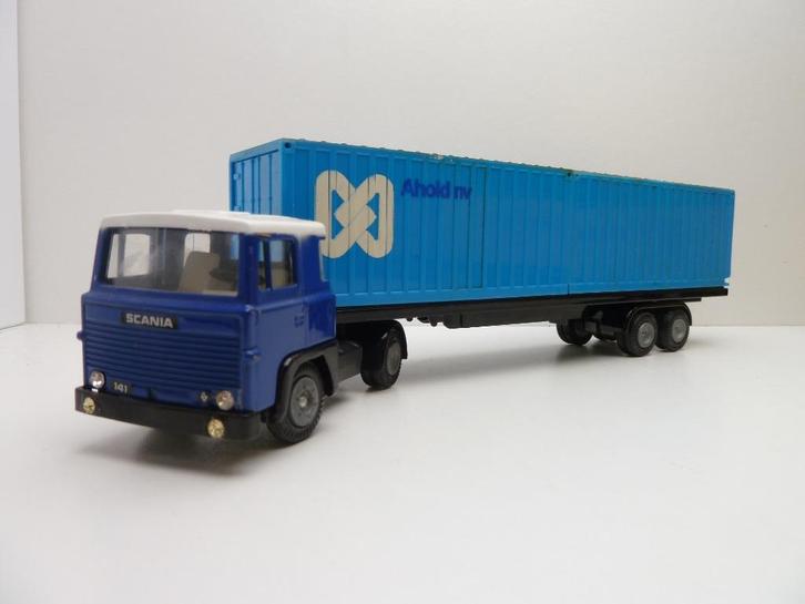 Scania 141-V8  '' Ahold N.V.  Tekno, Hobby en Vrije tijd, Modelauto's | 1:50, Nieuw, Bus of Vrachtwagen, Tekno, Ophalen of Verzenden