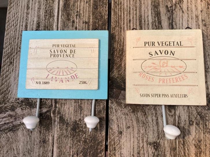 KAPSTOK/ HANDDOEKREK OLD LOOK SAVON 48 stuks Roze en Blauw, Huis en Inrichting, Badkamer | Badtextiel en Accessoires, Nieuw, Handdoekenrek