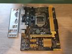 Asus H81M-K - Socket 1150 - Micro ATX - Intel H81 chipset, Ophalen of Verzenden, Zo goed als nieuw, Intel, DDR3