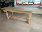 antieke lange eettafel, kaasplanken, Huis en Inrichting, Tafels | Eettafels, Ophalen, Gebruikt, 200 cm of meer, 50 tot 100 cm