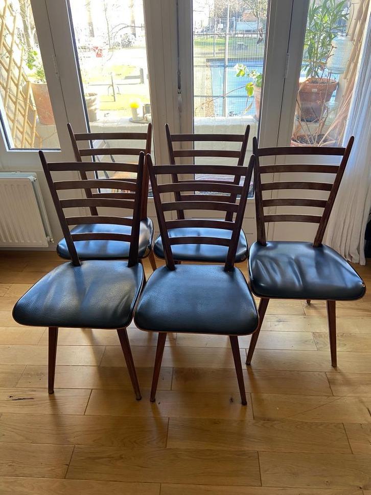 Unieke dutch design stoelen: Cees Braakman, Pastoe, Topform, Huis en Inrichting, Stoelen, Gebruikt, Vijf, Zes of meer stoelen