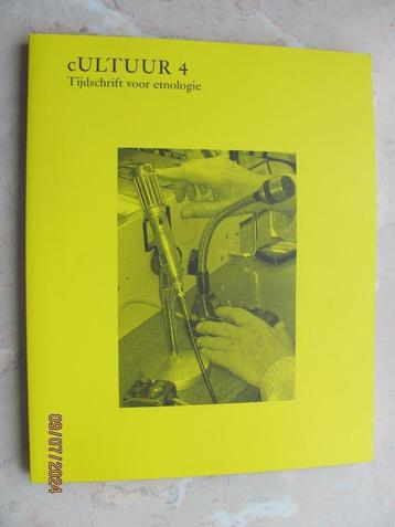 NIEUW cULTUUR 4 Tijdschrift ETNOLOGIE Jacobs Rooijakkers beschikbaar voor biedingen