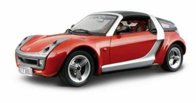 SMART ROADSTER 1999, Hobby en Vrije tijd, Modelauto's | 1:18, Nieuw, Auto, Bburago, Ophalen of Verzenden