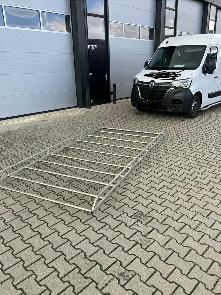 Imperiaal rvs Renault master l2h2, Auto diversen, Dakdragers, Zo goed als nieuw, Ophalen of Verzenden