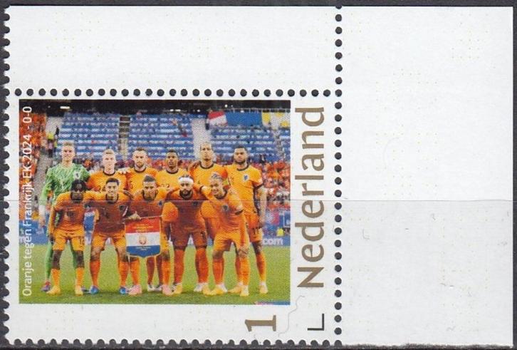 Nederland- 2024- Persoonlijke- EK- Frankrijk - Elftal, Postzegels en Munten, Postzegels | Nederland, Postfris, Na 1940, Verzenden