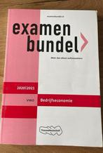 Examenbundel VWO 2020/2021 Bedrijfseconomie, Boeken, Ophalen of Verzenden, VWO, Zo goed als nieuw, Bedrijfseconomie of M&O