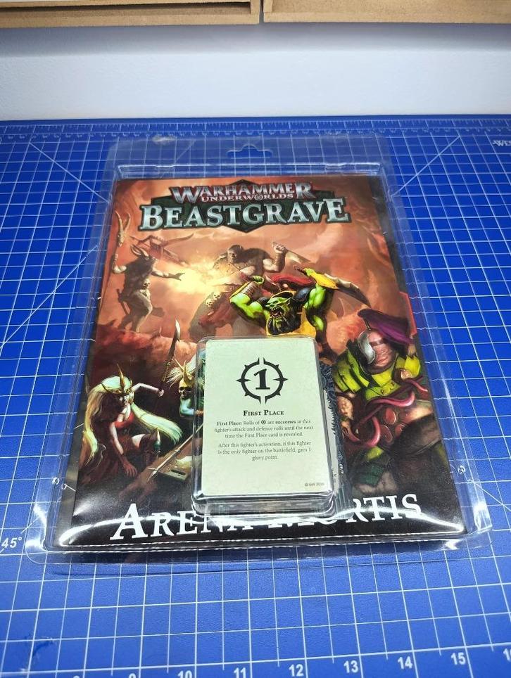 Warhammer Underworlds Arena Mortis + Counter Set, Hobby en Vrije tijd, Wargaming, Gebruikt, Warhammer, Figuurtje(s), Geverfd, Ophalen of Verzenden