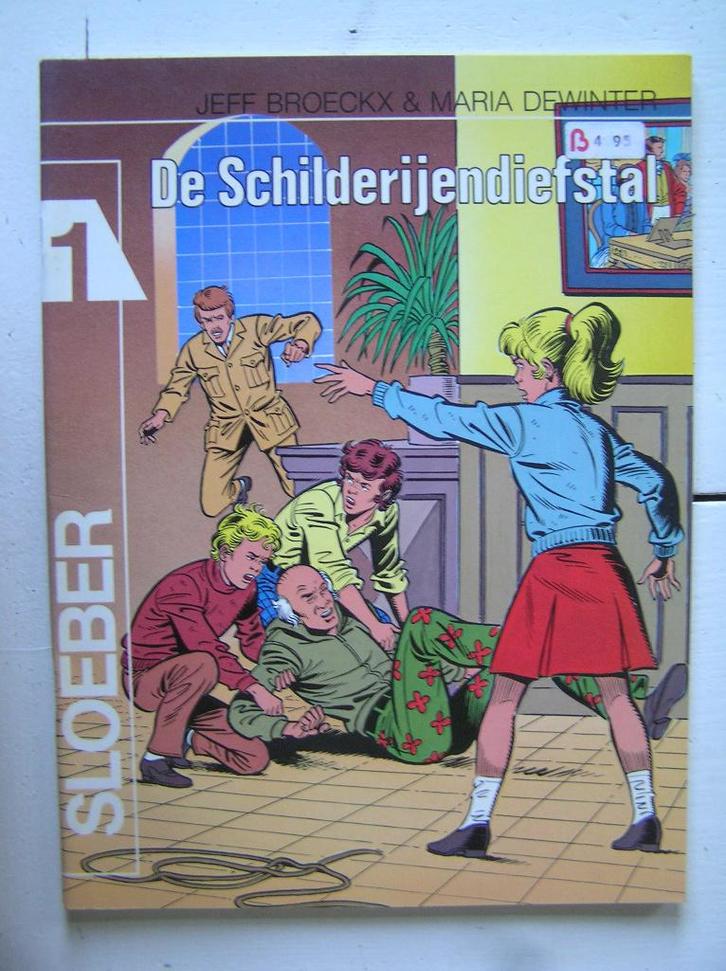 Sloeber. 1. De schilderijendiefstal., Boeken, Stripboeken, Nieuw, Eén stripboek, Ophalen of Verzenden