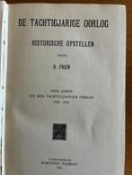Geschiedenisboek Tachtigjarige oorlog door Fruin, Ophalen, 20e eeuw of later, Gelezen