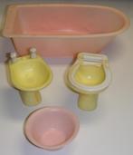 Vintage badkamermeubeltjes poppenhuis, Ophalen, Gebruikt, Sanitair
