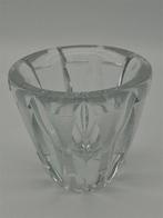 Dikwandig vaasje Leerdam, gesigneerd CL, Ophalen of Verzenden