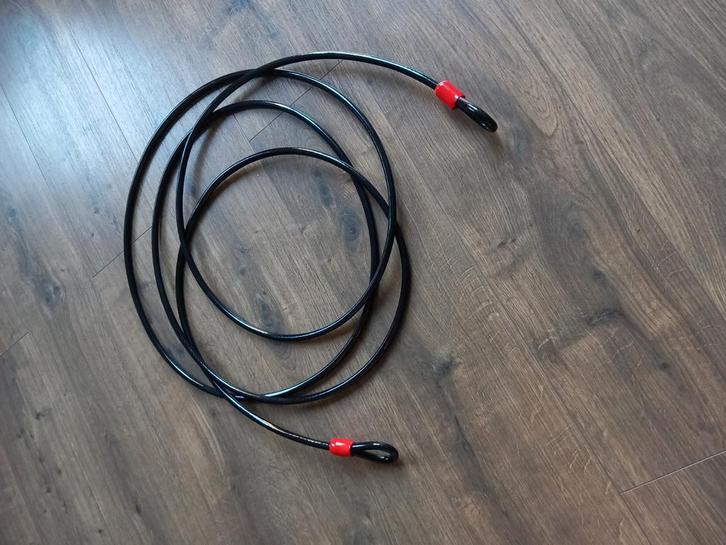 Staalkabel met lus 5 meter geplastificeerd, Doe-het-zelf en Verbouw, IJzerwaren en Bevestigingsmiddelen, Nieuw, Ophalen of Verzenden