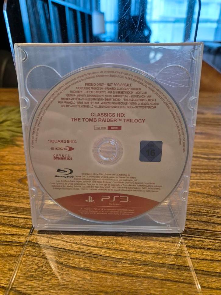 Tomb Raider Trilogy HD - Promo PS3, Spelcomputers en Games, Games | Sony PlayStation 3, Gebruikt, Avontuur en Actie, 1 speler