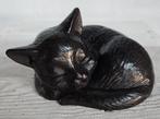SLAPENDE KAT // BRONZEN URN / brons/ dierenurn /asurn, Huis en tuin decoratie Marie, Nieuw, Info@huisentuindecoratiemarie.nl, Peize