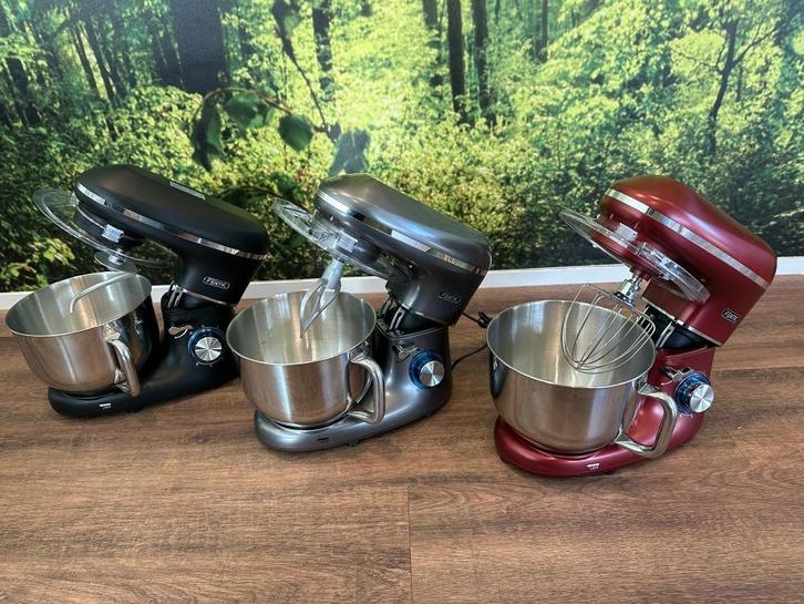 Fentic keukenmachine 2000W - zo goed als nieuw, Witgoed en Apparatuur, Keukenmixers, Zo goed als nieuw, 4 liter of meer, 3 snelheden of meer