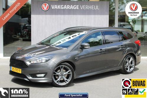 Ford Focus Wagon 1.0 ST-Line|125Pk|Trekhaak|Boekjes|Nap, Auto's, Ford, Bedrijf, Te koop, Focus, ABS, Airbags, Airconditioning