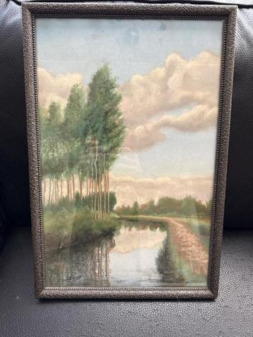 Aquarel  beschikbaar voor biedingen