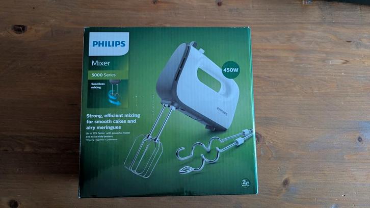 Philips 5000 series Mixer, Witgoed en Apparatuur, Keukenmixers, Nieuw, 3 snelheden of meer, Ophalen of Verzenden