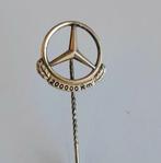 Speldje, vergulde zilveren Mercedes 200.000 km speld, Verzenden, Gebruikt, Transport