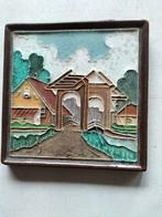 Cloisonne tegel porseleyne fles, Antiek en Kunst, Ophalen of Verzenden