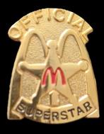Mc Donalds Official Superstar pin, Verzamelen, Speldjes, Pins en Buttons, Verzenden, Nieuw, Merk, Speldje of Pin