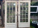 Jaren ‘30 glas in lood ensuite deuren, Doe-het-zelf en Verbouw, Deuren en Horren, Ophalen, Gebruikt, Overige typen, Schuifdeur