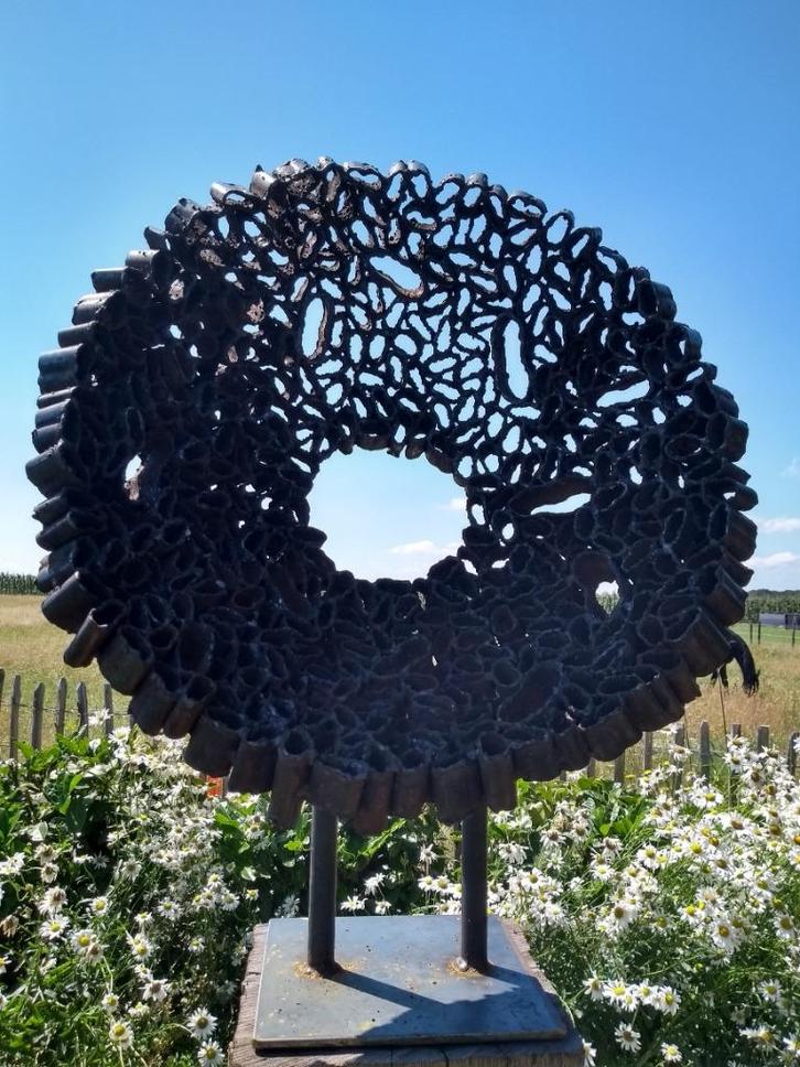 Unieke tuinbeelden voor bijzondere tuinen, Tuin en Terras, Tuinbeelden, Nieuw, Abstract beeld, Metaal, Ophalen of Verzenden