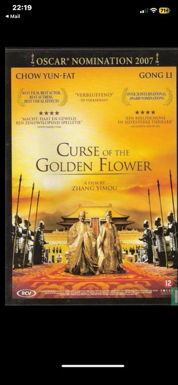 Curse of the Golden Flower DVD beschikbaar voor biedingen