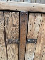 Robuuste Franse werkbank dressoir badkamermeubel kast, Antiek en Kunst, Ophalen