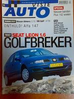 AutoVisie: Seat Leon, Nissan Almera, Volvo C70, VW Golf 4, Ophalen of Verzenden, Zo goed als nieuw, Algemeen