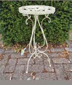 Brocant Tafeltje Plantentafeltje Bijzettafel Tuintafel, Tuin en Terras, Tuintafels, Ophalen of Verzenden, Nieuw, Rond