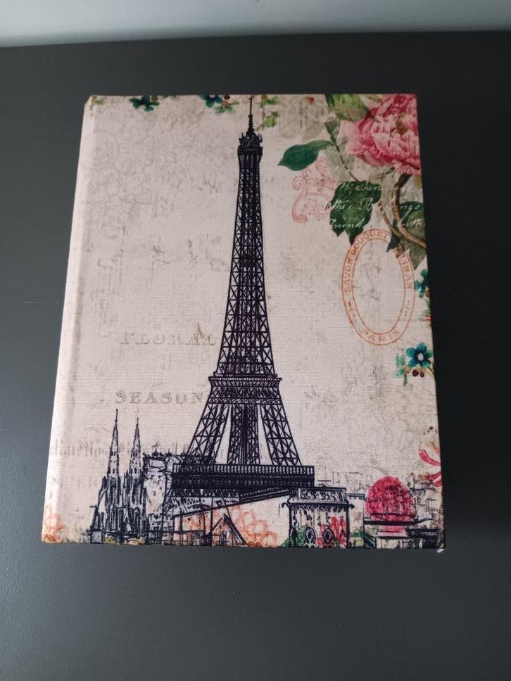 Boekkluisje – Eiffeltoren Parijs, Huis en Inrichting, Woonaccessoires | Overige, Gebruikt, Ophalen of Verzenden