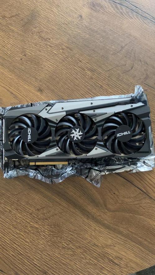 Inno3D RTX 3090 iCHILL X4 24GB videokaart, Computers en Software, Videokaarten, Zo goed als nieuw, Nvidia, PCI-Express 4.0, GDDR6