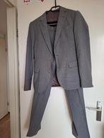 Grijs Geblokt Kostuum - Maat 46/48, Ophalen of Verzenden, Zo goed als nieuw, Maat 48/50 (M), Grijs