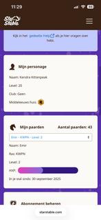 Starstable account, Spelcomputers en Games, Online, Overige genres, Ophalen of Verzenden, 3 spelers of meer