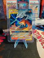 Reshiram & Charizard GX - Tag Team Unbroken Bonds, Ophalen of Verzenden, Zo goed als nieuw, Losse kaart, Foil