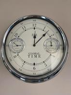 Riviera Maison world cities, Ophalen of Verzenden, Gebruikt, Analoog, Wandklok